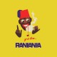 Tee shirt Banania parodie Raniania jaune