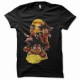 Tee shirt dragon ball fan art parodie goku  noir