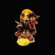 camiseta dragon ball fan art parodia goku negro