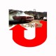 Tee shirt U-turn mustang blanc
