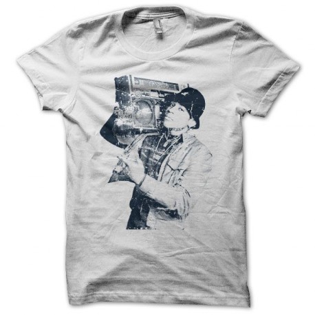 Tee shirt LL Cool J Radio old school blanc