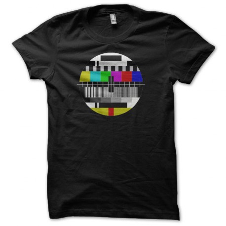 Tee shirt Mire Télévision noir