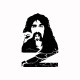 Tee shirt Franck Zappa cracked Z blanc