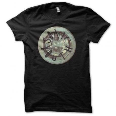 Tee shirt Sonic Youth washing window noir
