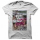Tee shirt pattaya Grand theft auto vice city parodie blanc
