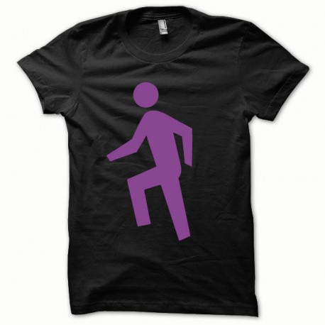 Shirt LMFAO Party Rock Anthem purple / black