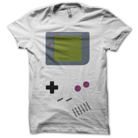 T-shirt Game Boy parody white