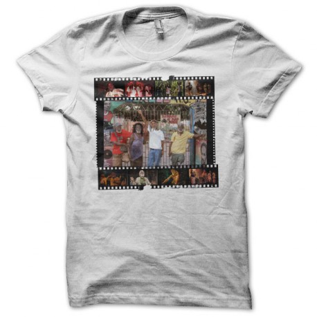 Tee shirt The Congos film strip art blanc