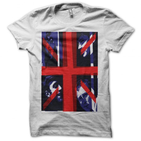 Tee shirt Blur Union Jack blanc