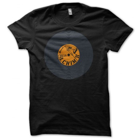 Tee shirt Vinyl AlchiMix vintage noir