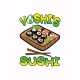 Tee shirt Yoshi's Sushi blanc