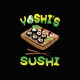 Tee shirt Yoshi's Sushi noir