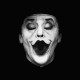 Tee shirt Batman Joker jack nicholson blanc/noir