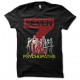Tee shirt 7 psychopaths mix art noir