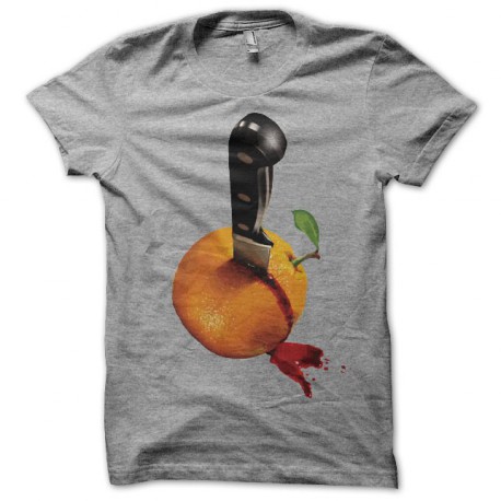 Tee shirt The Glades bloody orange gris