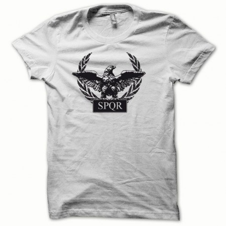 Shirt SPQR Rome black / white