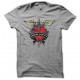 Tee shirt Bon Jovi colored gris