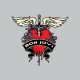 Tee shirt Bon Jovi colored gris