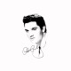 Tee shirt Elvis Presley signature blanc