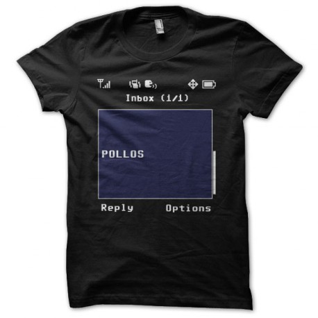 T-shirt Breaking Bad pollos sms black