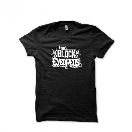 Negro eyed peas camiseta blanca / negro