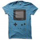 Tee shirt Game Boy color parodie bleu turquoise