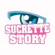 Tee shirt Secret Story parodie Sucrette Story blanc