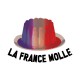 Tee shirt humour Flamby La France Molle blanc