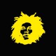Tee shirt Bob Marley jaune/noir