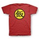Tee shirt symbole Gohan's kanji rouge