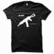 Tee shirt AK-CPM SOVIET blanc/noir