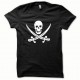 Tee shirt Pirates blanc/noir