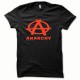 Tee shirt Anarchy rouge/noir