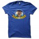 T-shirt  Les Nuls Captain Bigleux blue