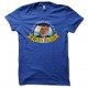 Tee shirt  Les Nuls Captain Bigleux bleu