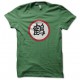 Camiseta symbol Tenshinhan Chiaotzu Crane's kanji verde
