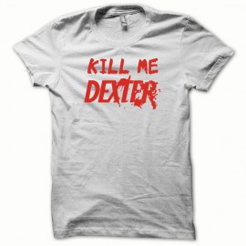 Camisa Mátame DEXTER rojo / blanco