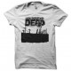 Tee shirt The Walking Dead comics cemetery blanc