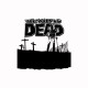 Camiseta The Walking Dead comics cemetery blanco