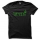 Weeds shirt green / black