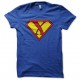 T-shirt misappropriation Superman xXx blue