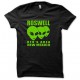 Tee shirt U.F.O Roswell vert/noir