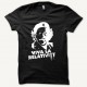 Tee shirt Parodie Einstein che guevara blanc/noir