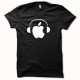 Tee shirt Apple Dj blanc/noir