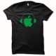 Camisa de Apple Dj Verde / Negro