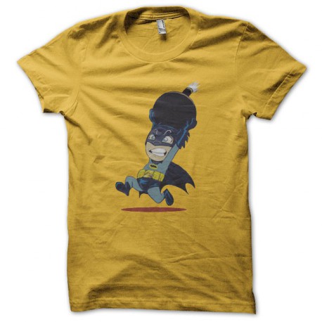 Tee shirt Bomber Batman jaune