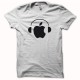 Tee shirt Apple Dj noir/blanc