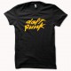 Camisa naranja Daft Punk / negro