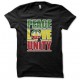 T-shirt Peace love & unity black