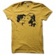 T-shirt Rocky vs Mr T black/yellow